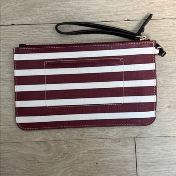 Kate Spade Striped Wristlet Pouch NWOT - Picture 2 of 4